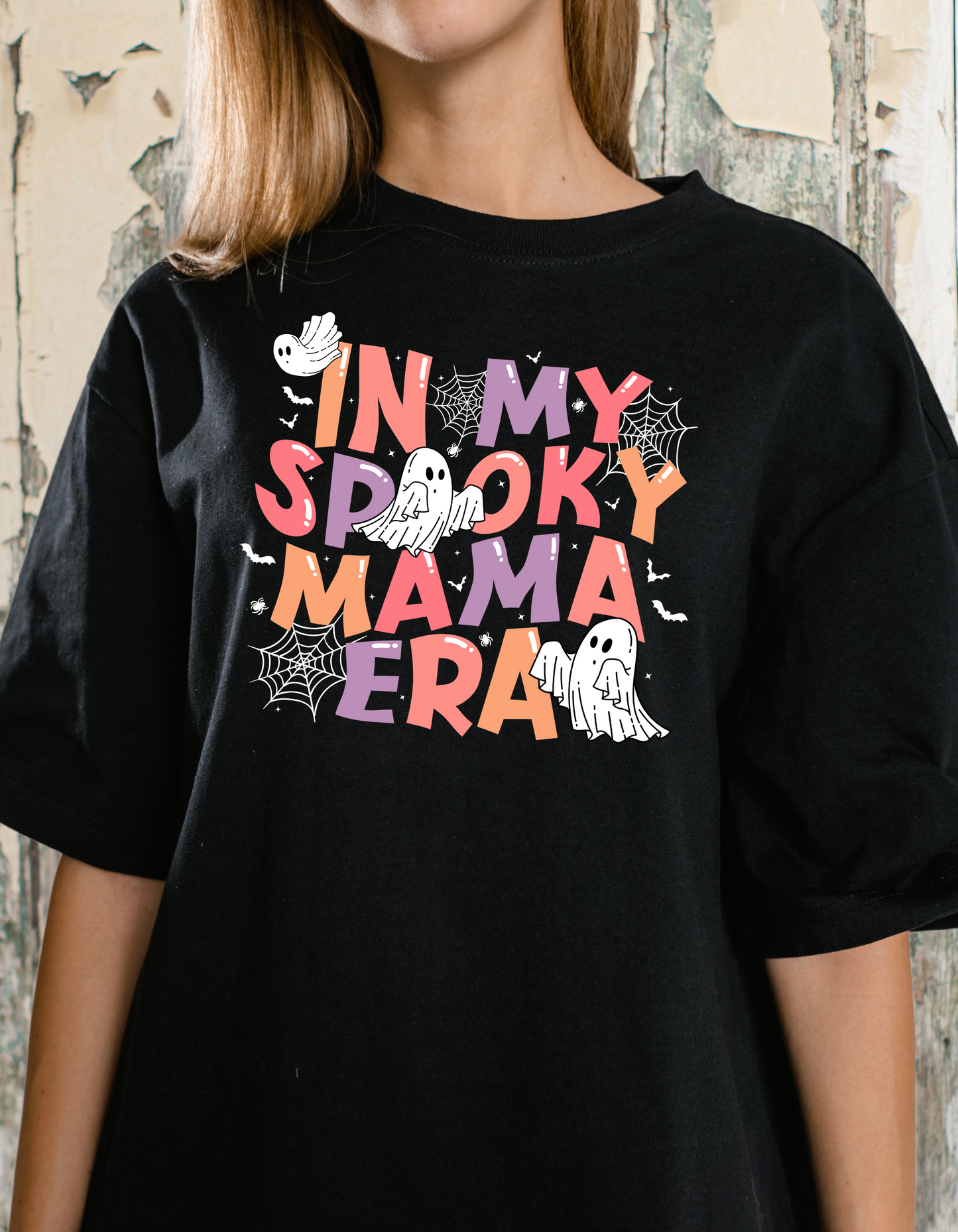 Halloween Trendy IN MY SPOOKYMAMA ERA T-Shirt – Comfort & Style for Spooky Season