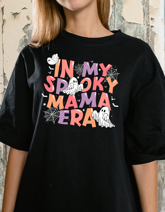 Halloween Trendy IN MY SPOOKYMAMA ERA T-Shirt – Comfort & Style for Spooky Season