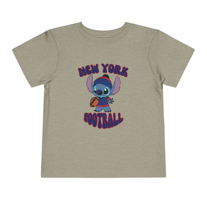 Toddler Stitch Design Giants Football - Inspired T-Shirt