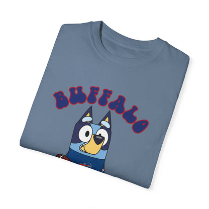 Unisex Bluey Design Bills Football-Inspired T-Shirt