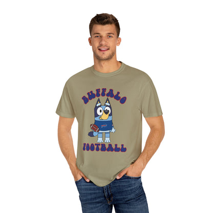 Unisex Bluey Design Bills Football-Inspired T-Shirt