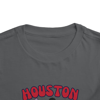 Toddler Stitch Design Houston Football - Inspired T-Shirt