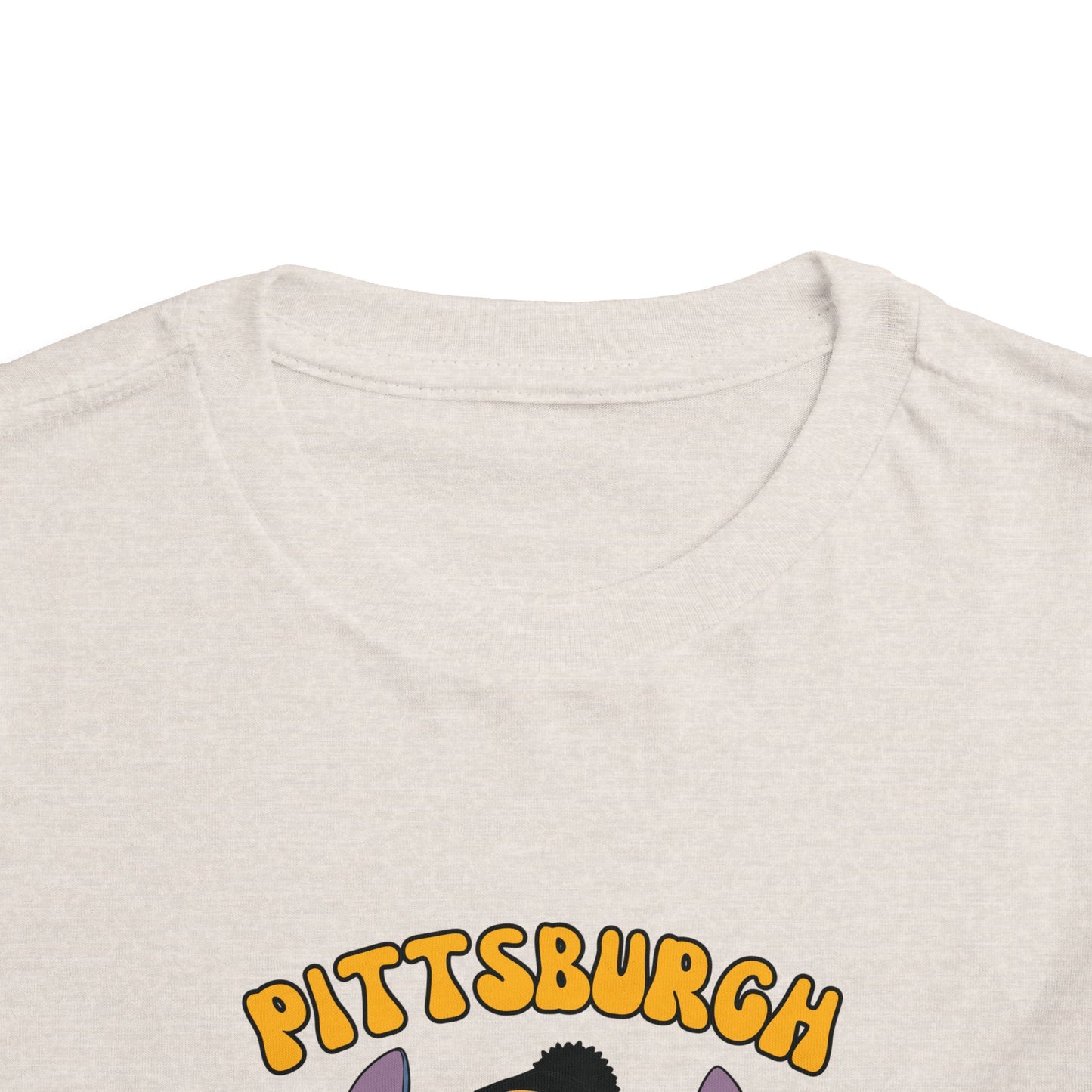 Toddler Stitch Design Steelers  Football - Inspired T-Shirt