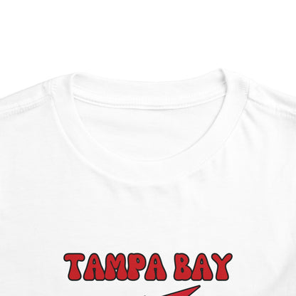 Toddler Bluey Design Tampa Bay Buccaneers Football -Inspired T-Shirt