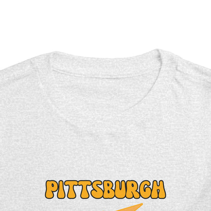 Toddler Bluey Design Pittsburgh Steelers Football -Inspired T-Shirt