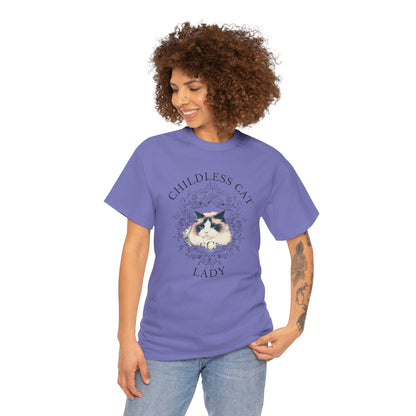 Unisex Childless Cat Lady T-Shirt