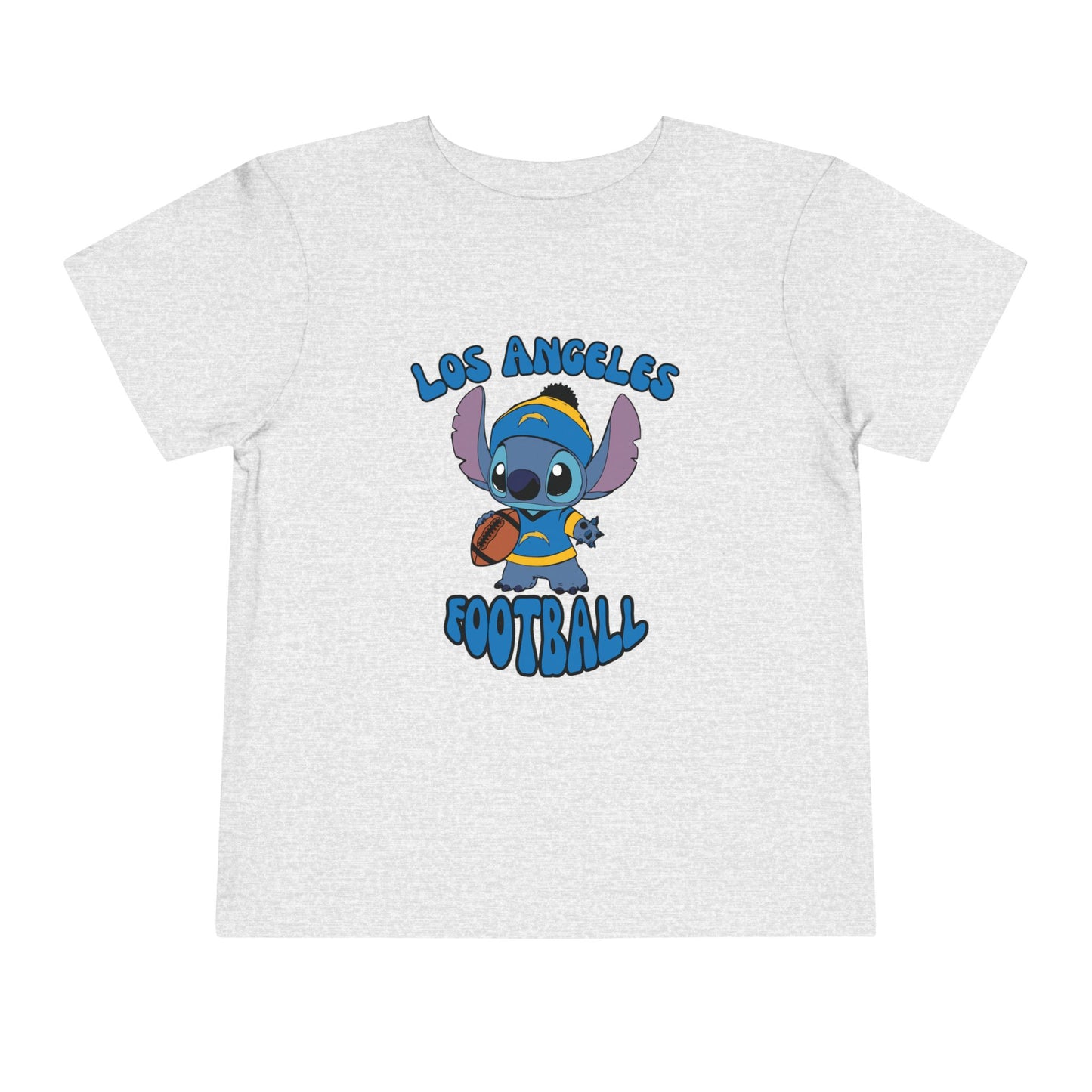 Toddler Stitch Design Chargers Football - Inspired T-Shirt