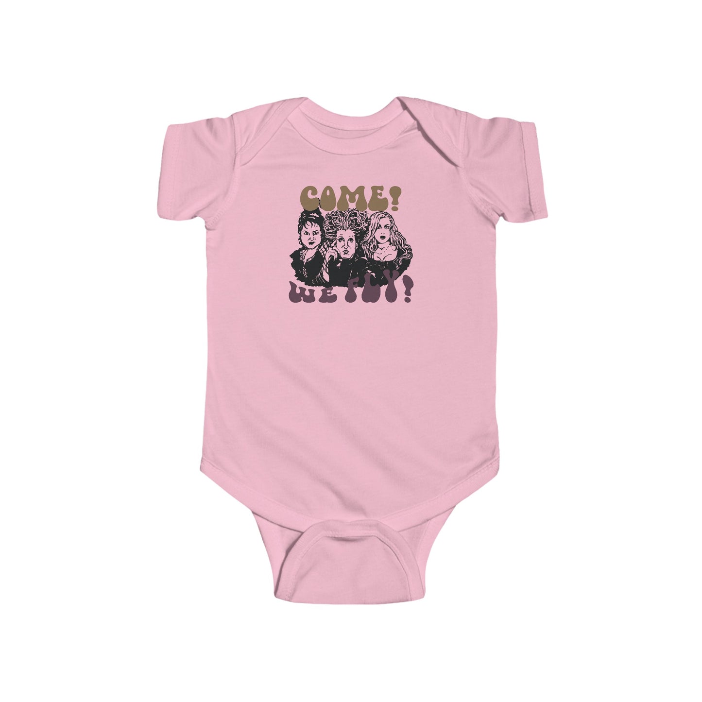 Infant Hocus Pocus "Come! We Fly!" Bodysuit