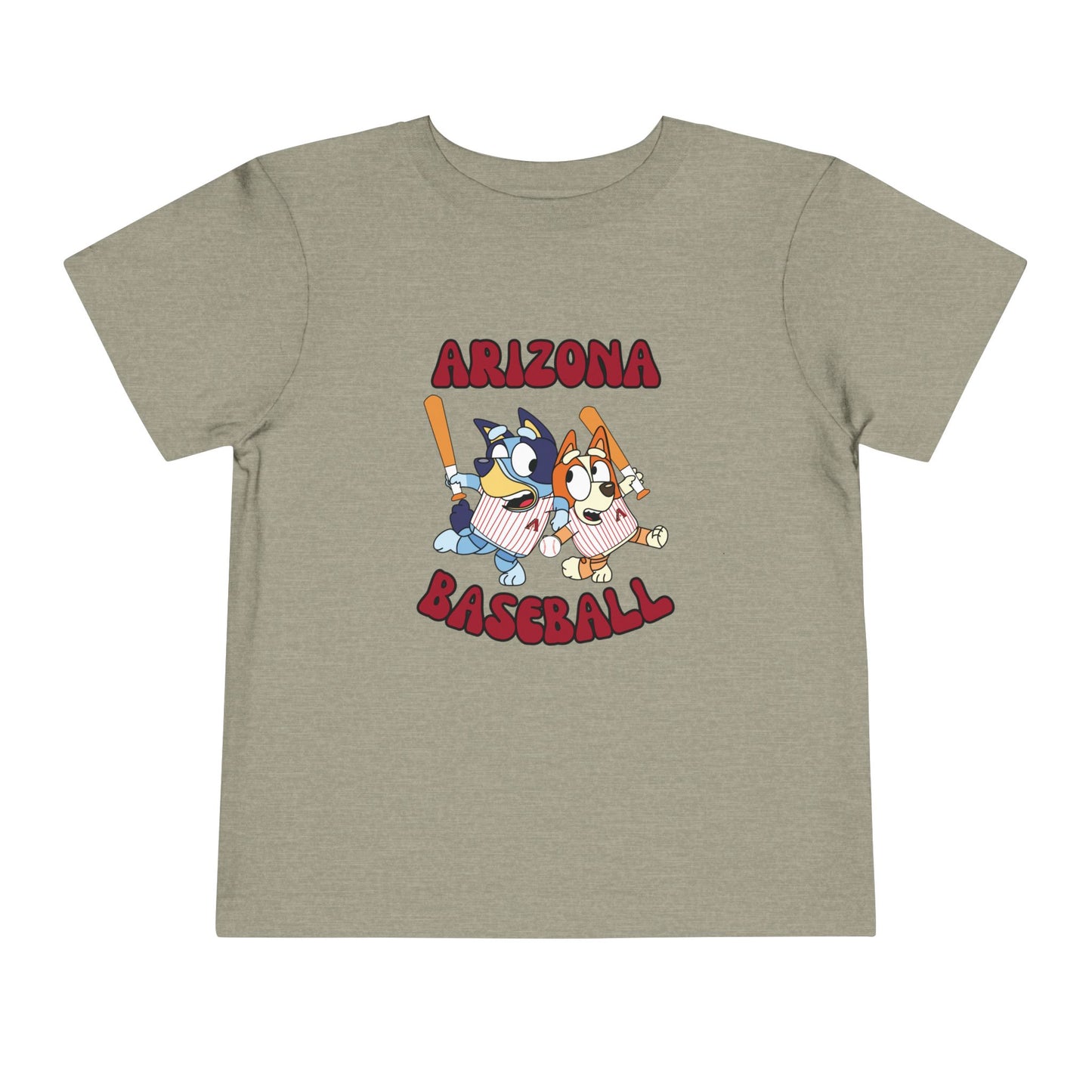 Toddler Bluey Design Arizona Diamondbacks - Inspired T-Shirt