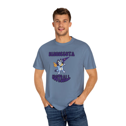 Unisex Bluey Design Minnesota Football -Inspired T-Shirt