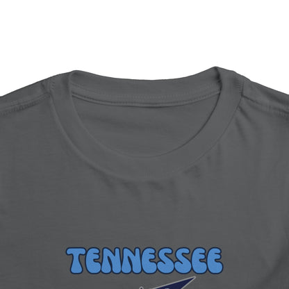 Toddler Bluey Design Tennessee Titans Football -Inspired T-Shirt