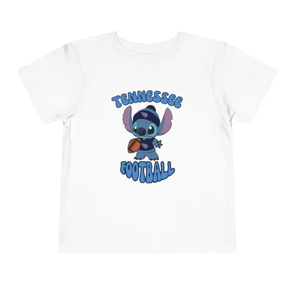 Toddler Stitch Design Titans Football - Inspired T-Shirt