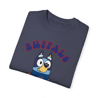 Unisex Bluey Design Bills Football-Inspired T-Shirt