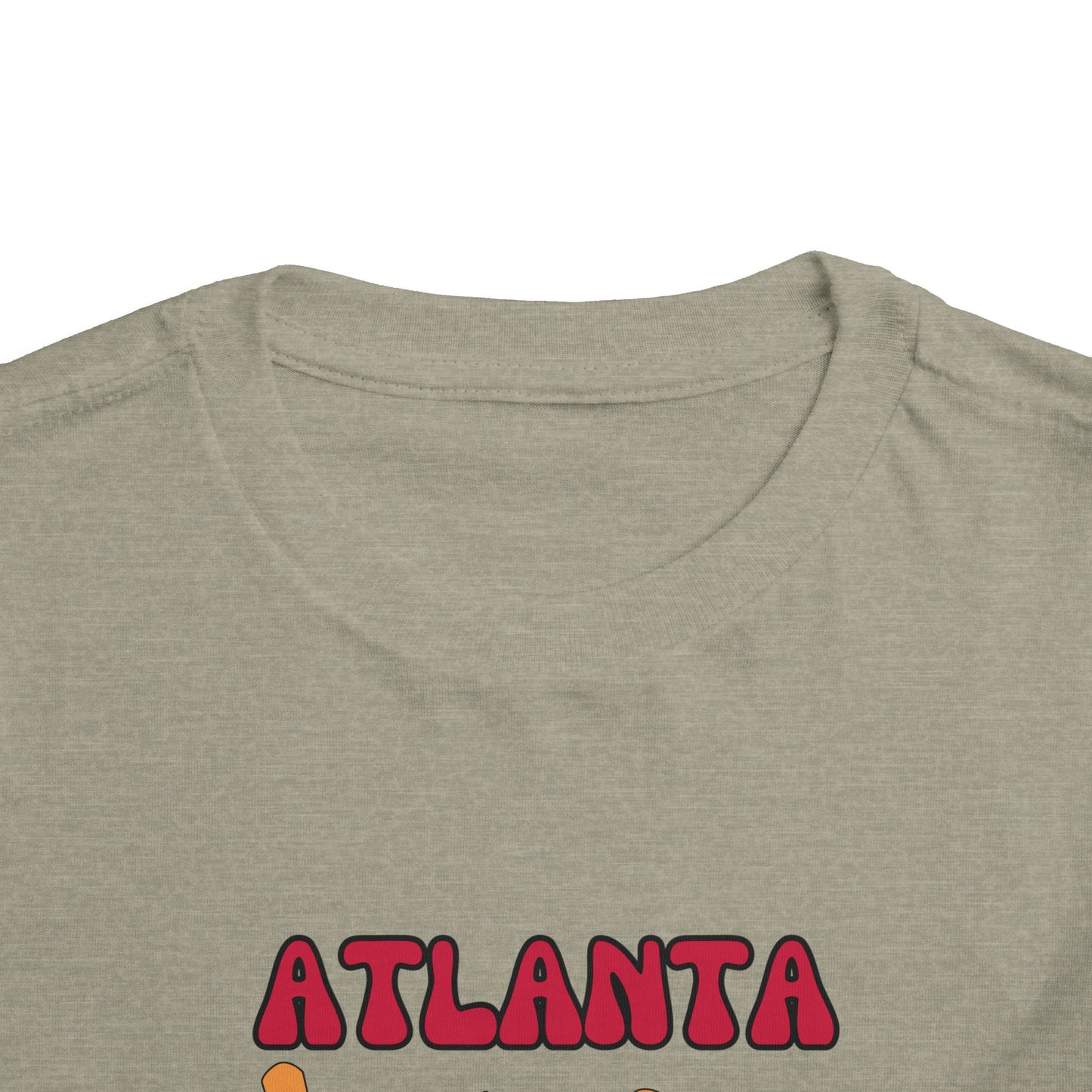 Toddler Bluey Design Atlanta Braves - Inspired T-Shirt