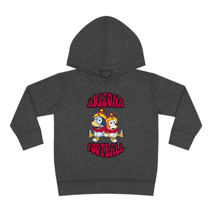 Toddler Bluey & Bingo Design Cardinals Football - Inspired Pullover Fleece Hoodie