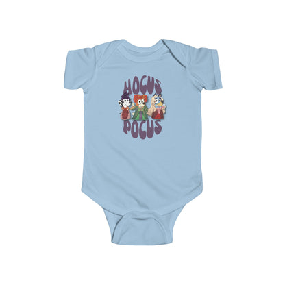 Infant Bluey Design Hocus Pocus - Inspired Bodysuit