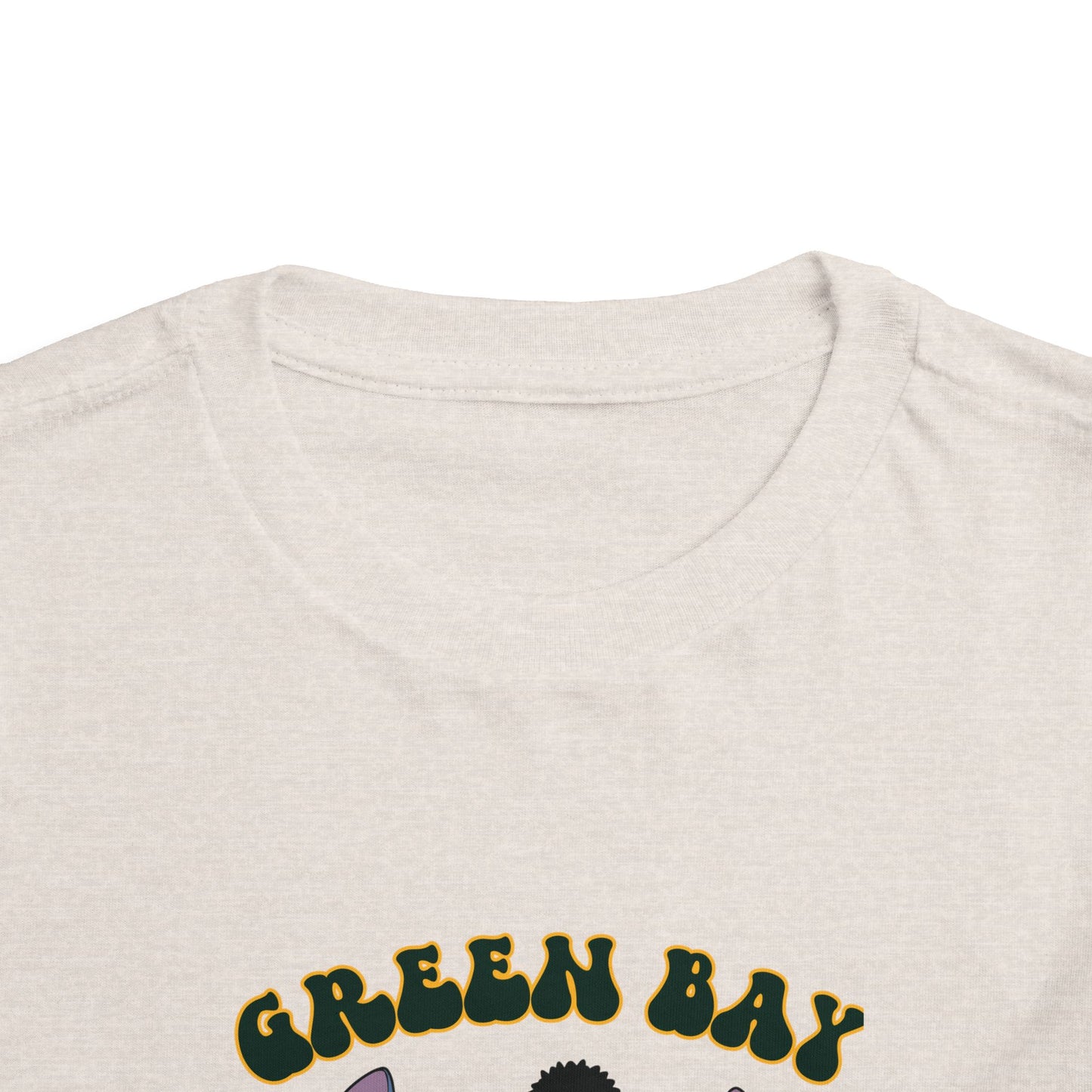 Toddler Stitch Design Packers Football - Inspired T-Shirt