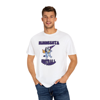 Unisex Bluey Design Minnesota Football -Inspired T-Shirt