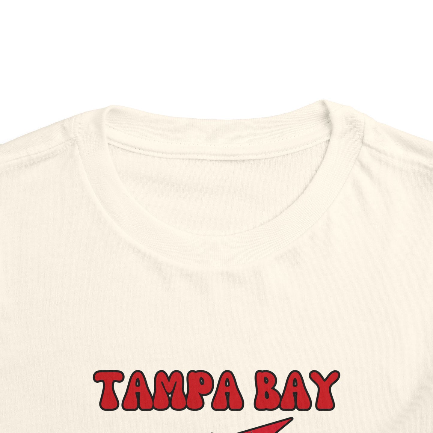 Toddler Bluey Design Tampa Bay Buccaneers Football -Inspired T-Shirt