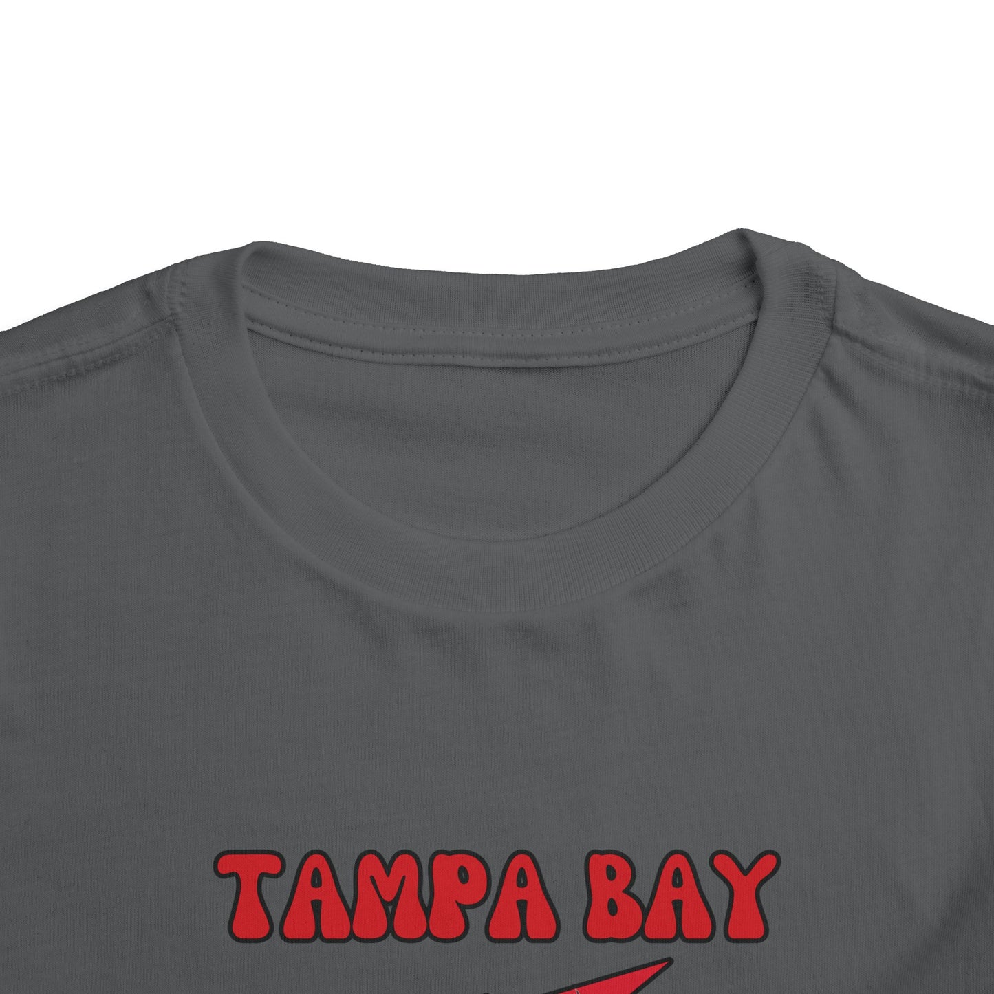 Toddler Bluey Design Tampa Bay Buccaneers Football -Inspired T-Shirt