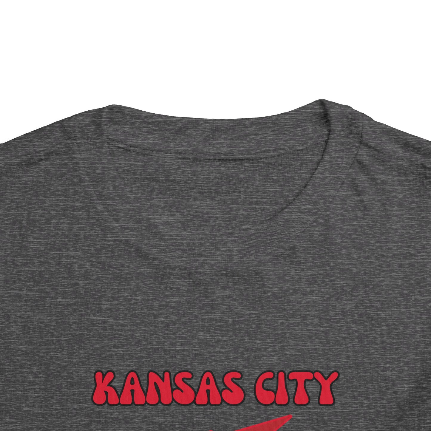 Toddler Bluey Design Kansas City Chiefs Football -Inspired T-Shirt