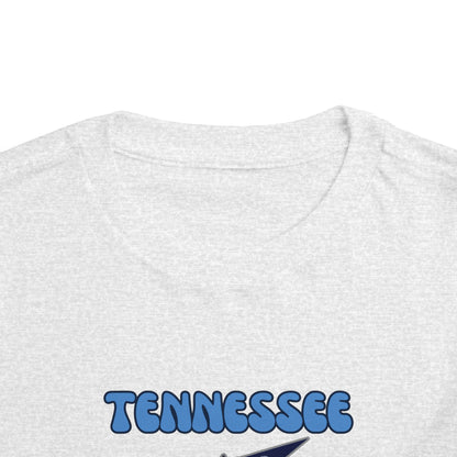 Toddler Bluey Design Tennessee Titans Football -Inspired T-Shirt