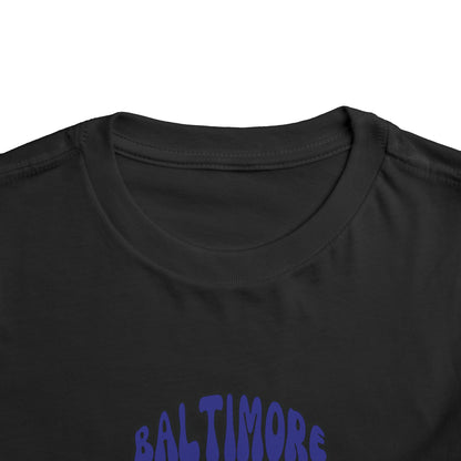 Toddler Bluey Design Baltimore Ravens Football  -Inspired T-Shirt