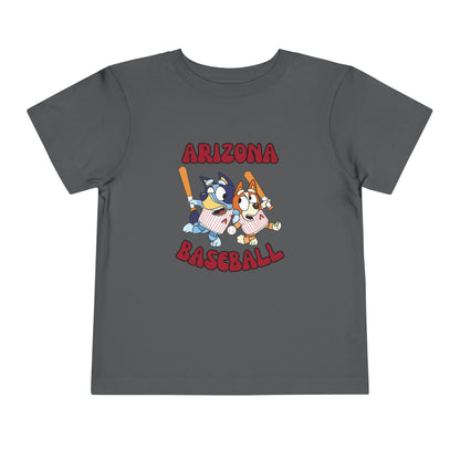 Toddler Bluey Design Arizona Diamondbacks - Inspired T-Shirt