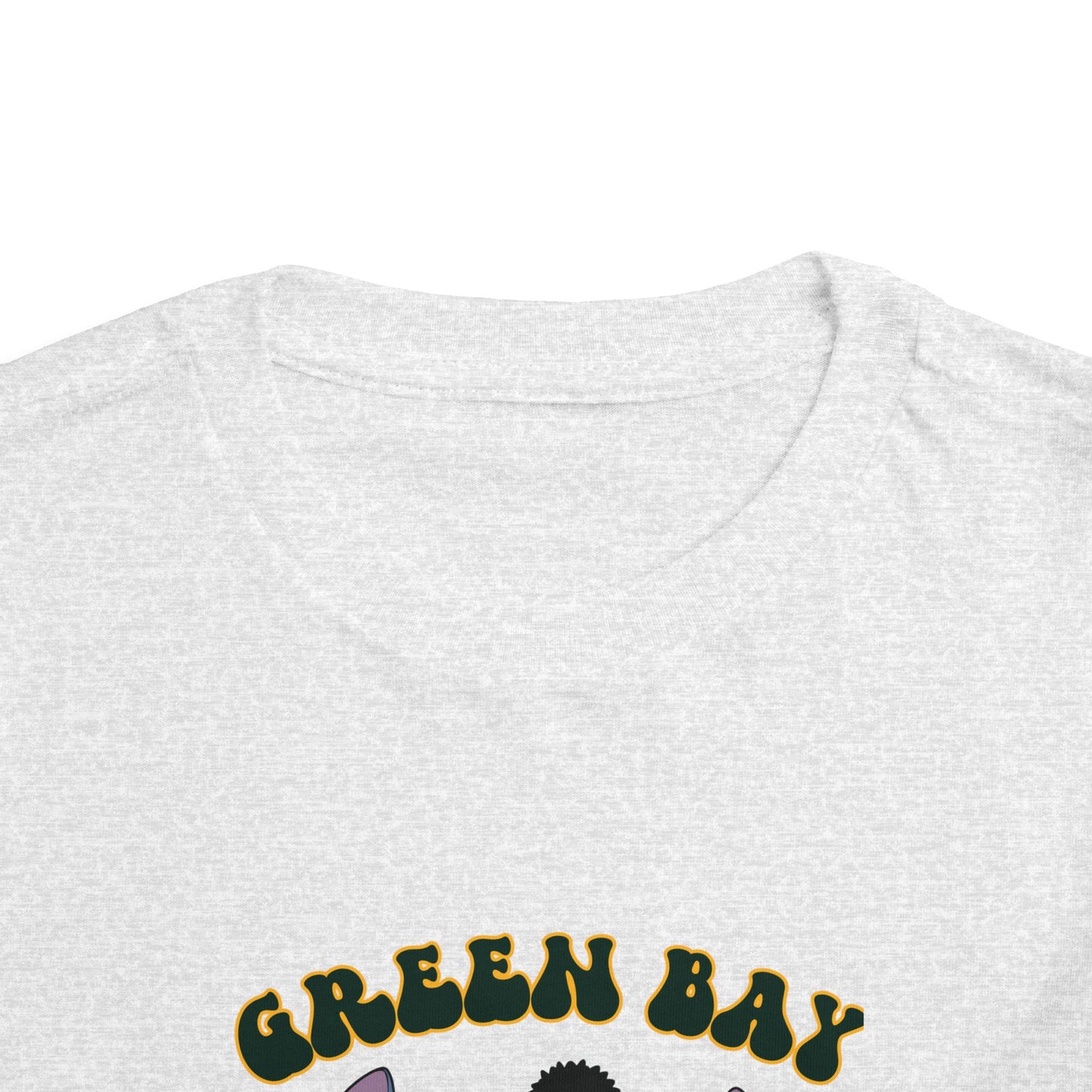 Toddler Stitch Design Packers Football - Inspired T-Shirt