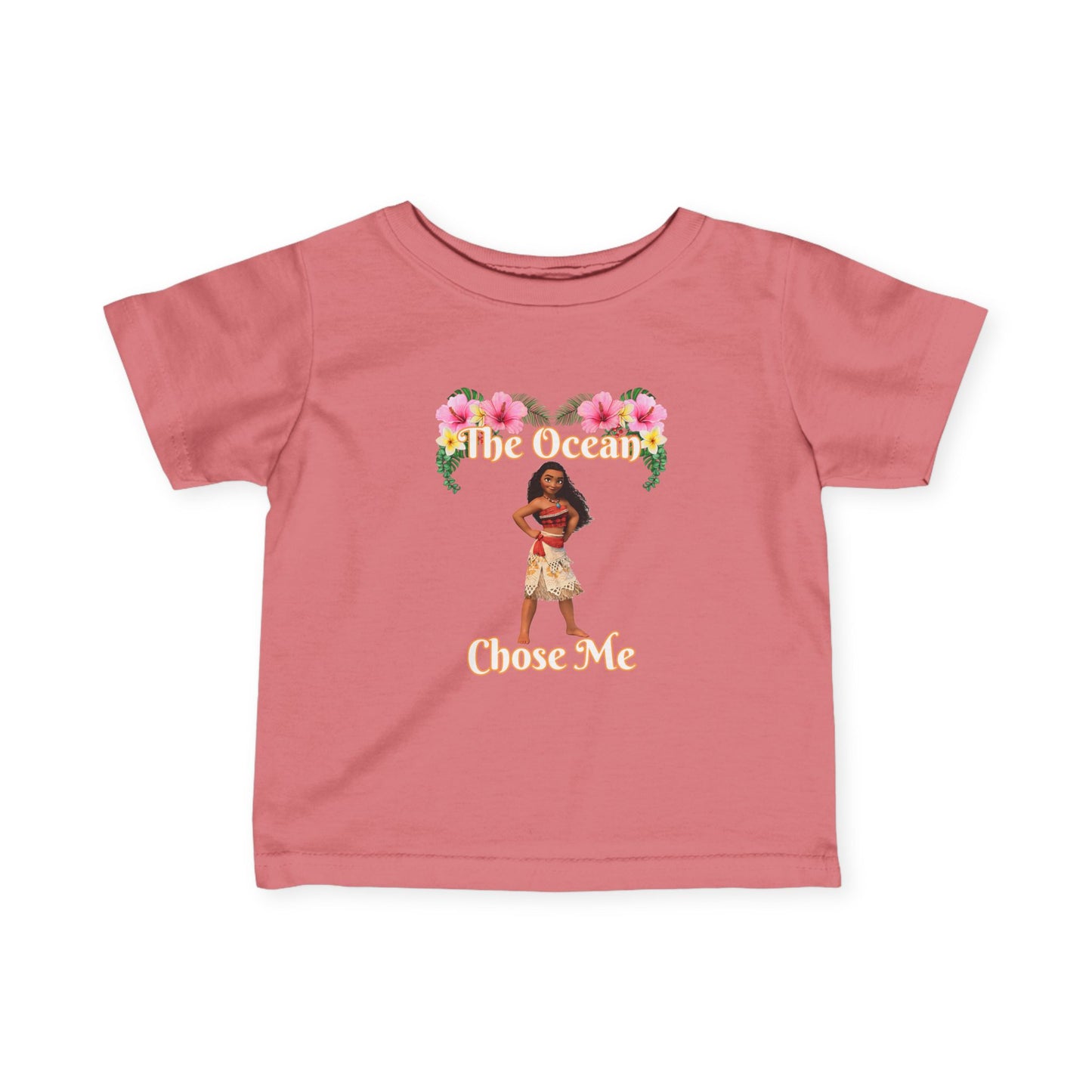 Moana Infant Tee-Shirt  - The Ocean Chose Me Infant Tee-Shirt