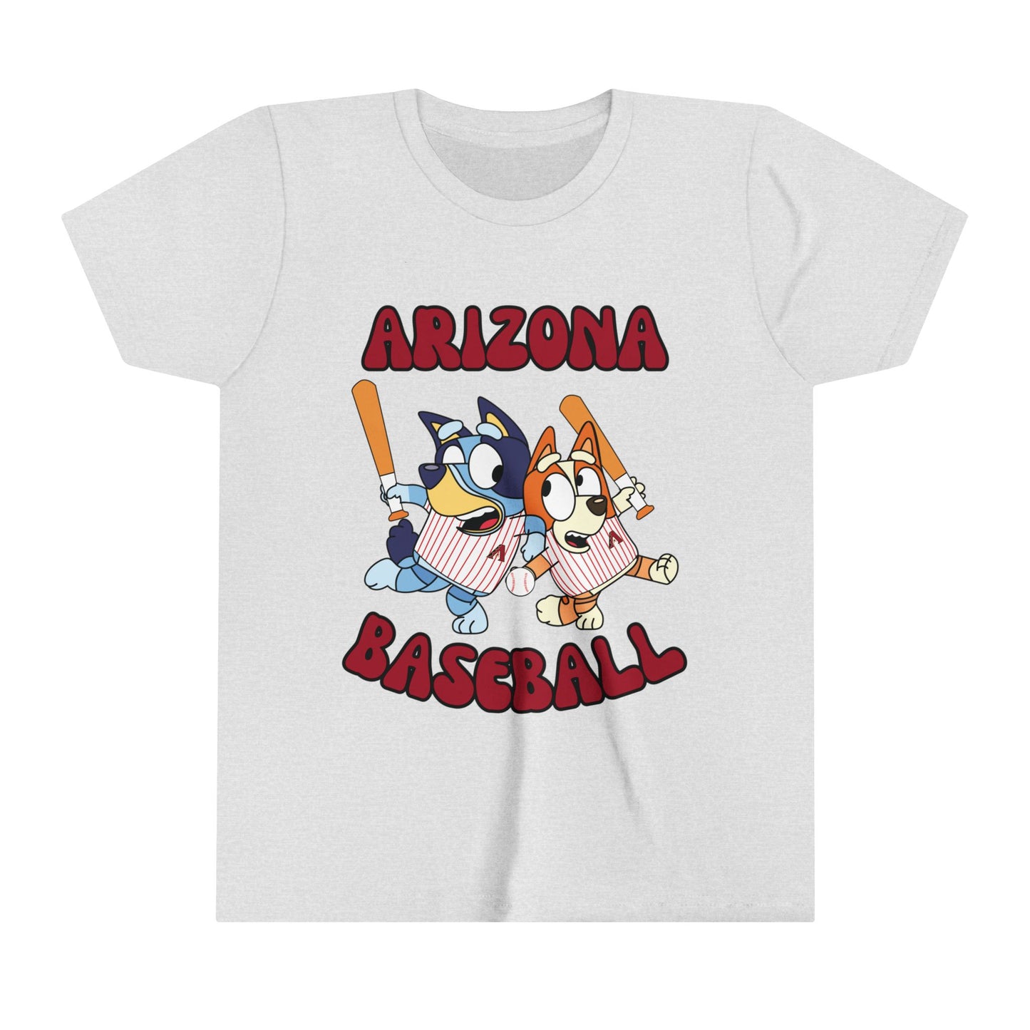 Youth Bluey Design Arizona Diamondbacks - Inspired T-Shirt