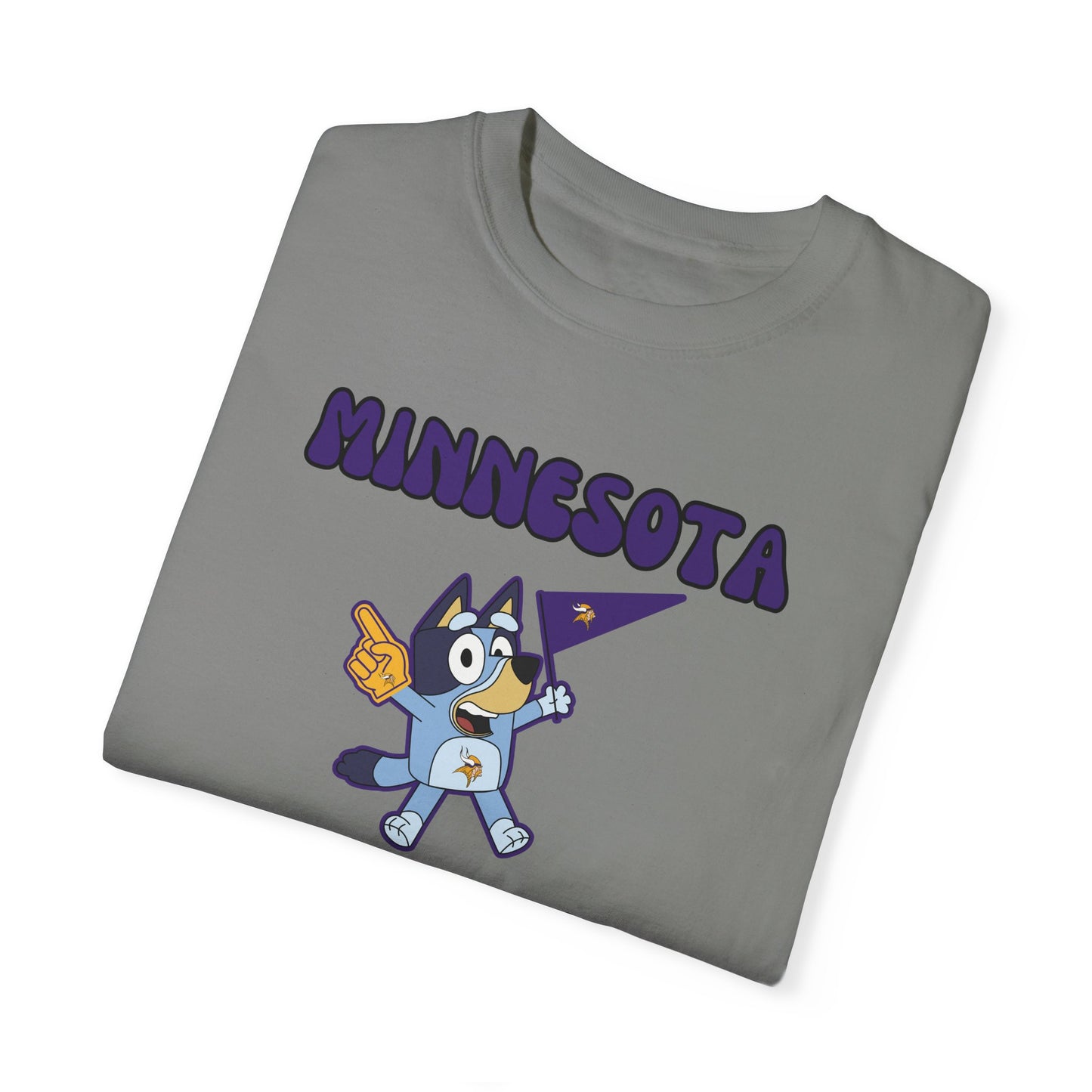 Unisex Bluey Design Minnesota Football -Inspired T-Shirt