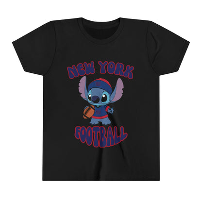 Youth Stitch Design Giants Football - Inspired T-Shirt