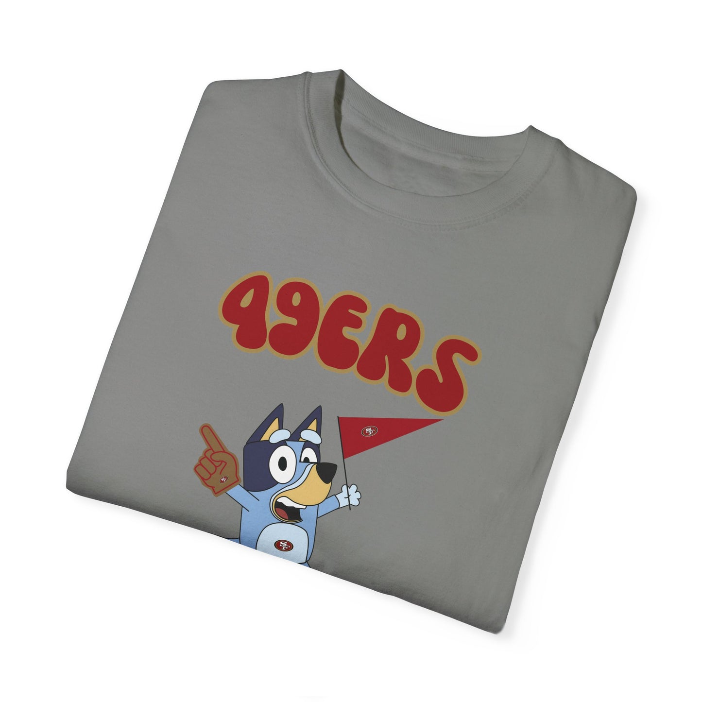 Unisex Bluey Design 49ERs Football-Inspired T-Shirt