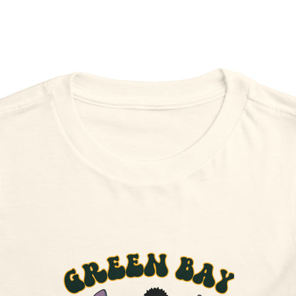 Toddler Stitch Design Packers Football - Inspired T-Shirt