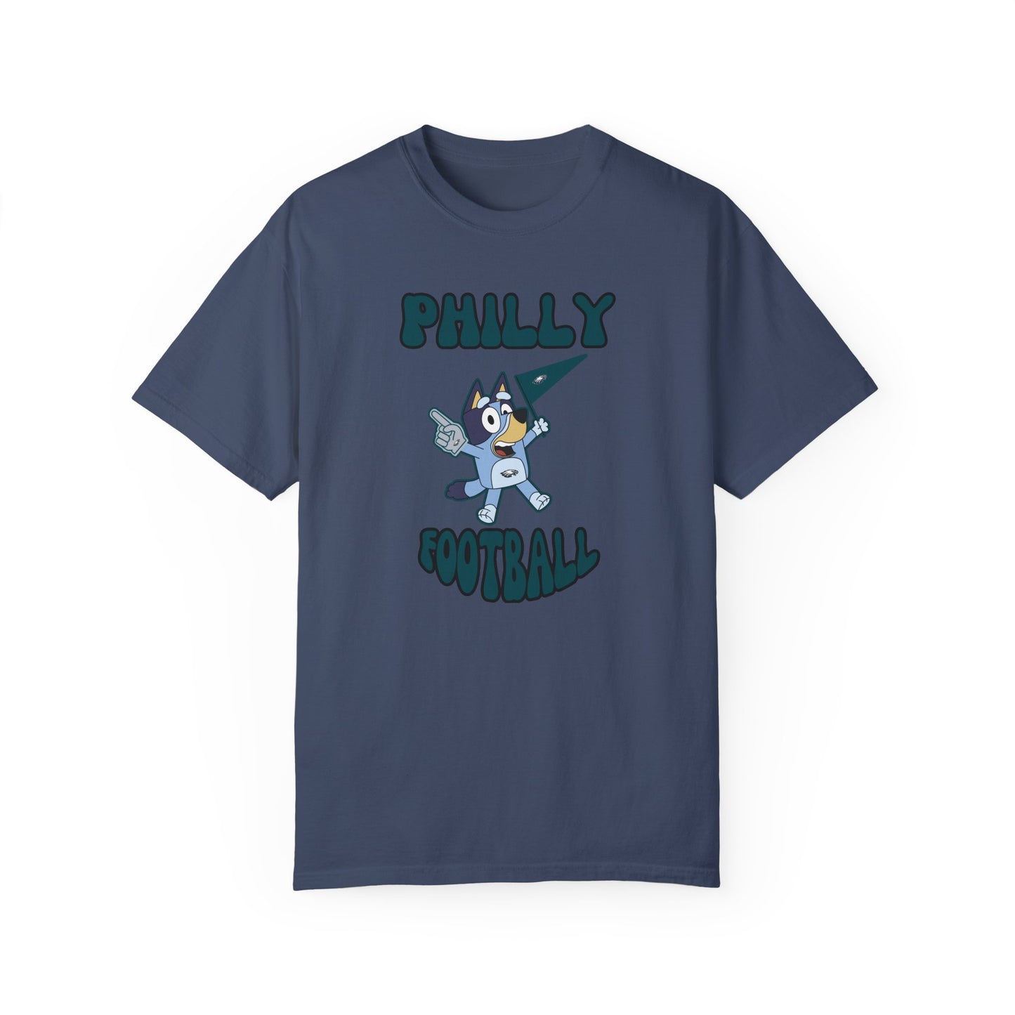 Unisex Bluey Design Philly Football -Inspired T-Shirt