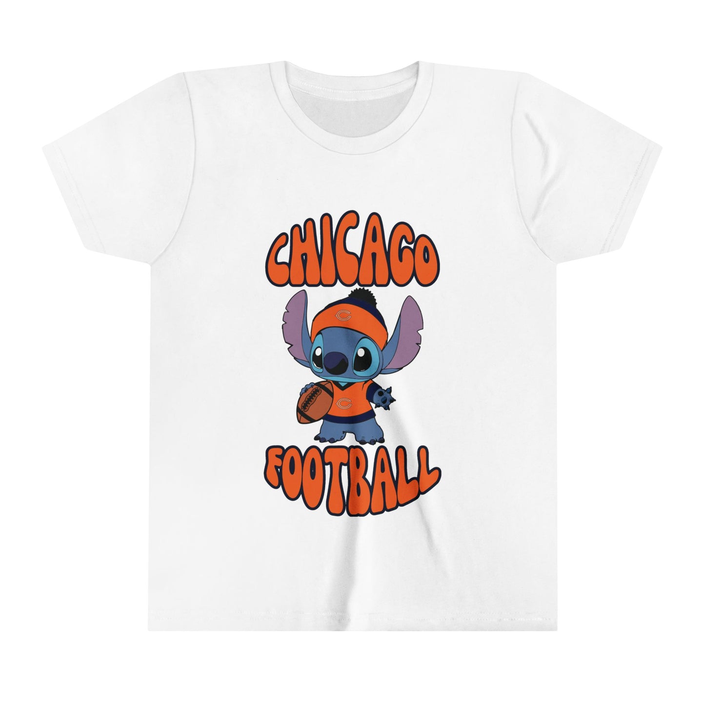 Youth Stitch  Design Bears Football - Inspired T-Shirt