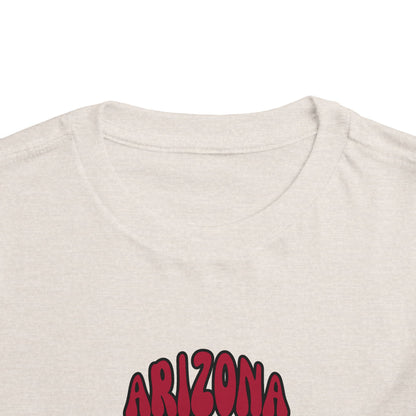 Toddler Bluey Design Arizona Cardinals Football  -Inspired T-Shirt