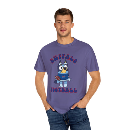 Unisex Bluey Design Bills Football-Inspired T-Shirt