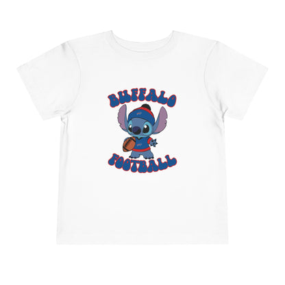 Toddler Stitch Design Bills Football - Inspired T-Shirt