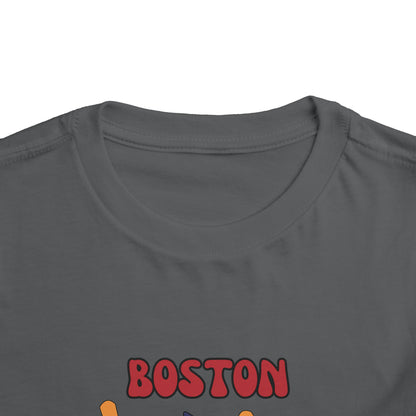 Toddler Bluey Design Boston Red Sox - Inspired T-Shirt