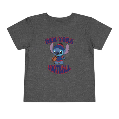 Toddler Stitch Design Giants Football - Inspired T-Shirt