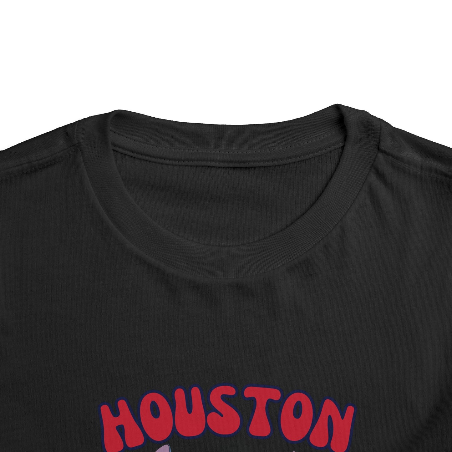 Toddler Stitch Design Houston Football - Inspired T-Shirt