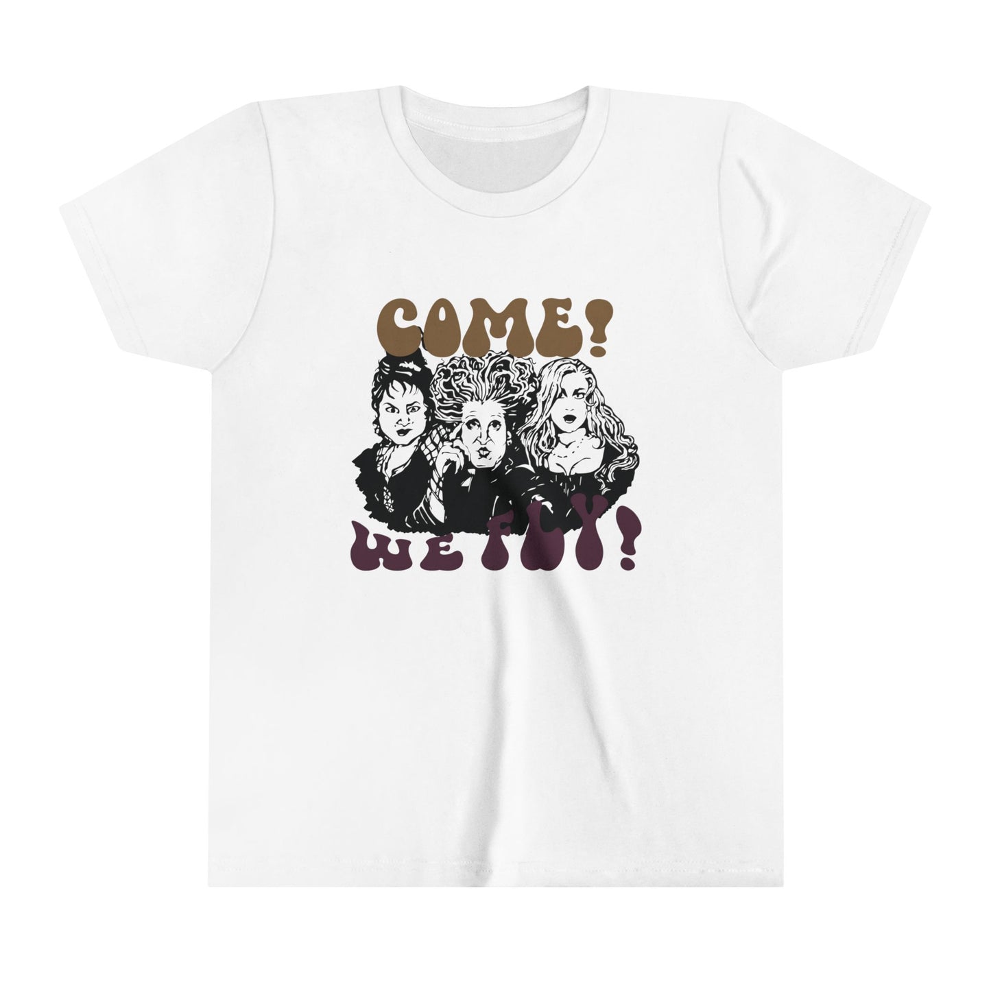 Youth Hocus Pocus "Come! We Fly!" T-Shirt