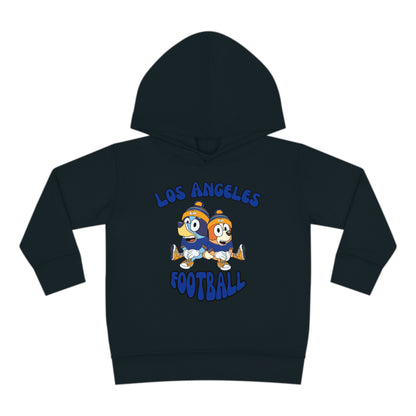 Toddler Bluey & Bingo Design Rams Football - Inspired Pullover Fleece Hoodie