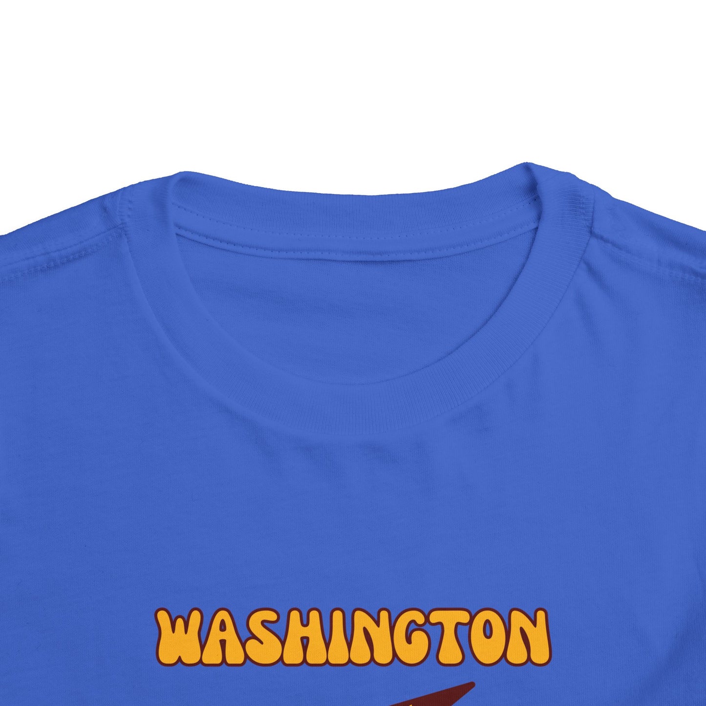 Toddler Bluey Design Washington Commanders Football -Inspired T-Shirt