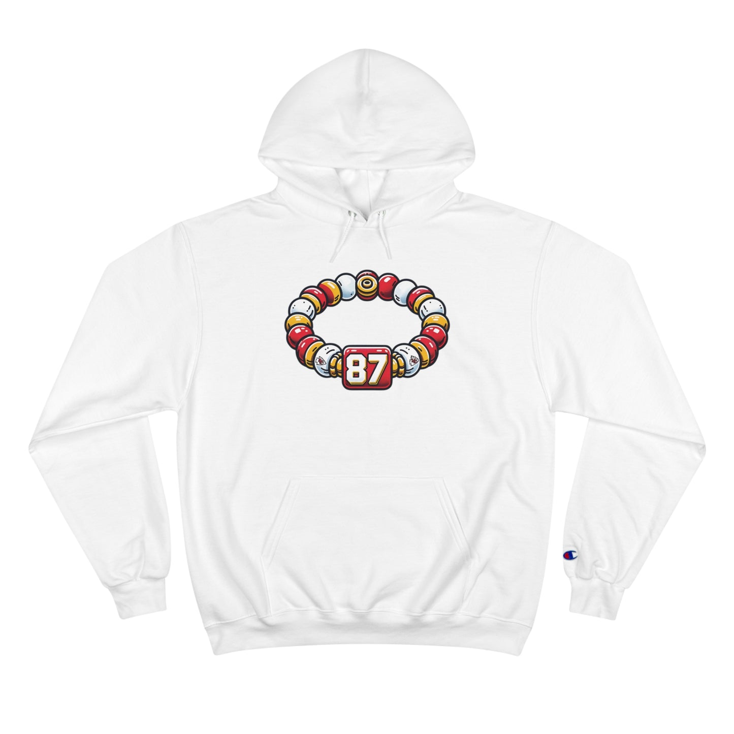 Travis Kelce 87 Swifty Bracelet Champion Hoodie