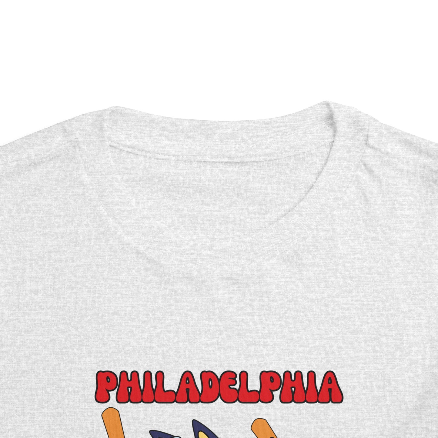 Toddler Bluey Design Philadelphia Phillies - Inspired T-Shirt