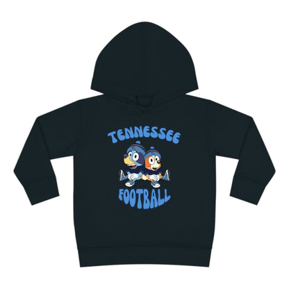 Toddler Bluey & Bingo Design Titans Football - Inspired Pullover Fleece Hoodie