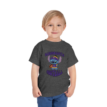 Toddler Stitch Design Vikings Football - Inspired T-Shirt